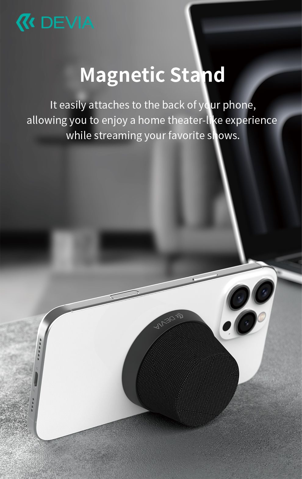 DEVIA Sound Lite3 Wireless Speaker - Black