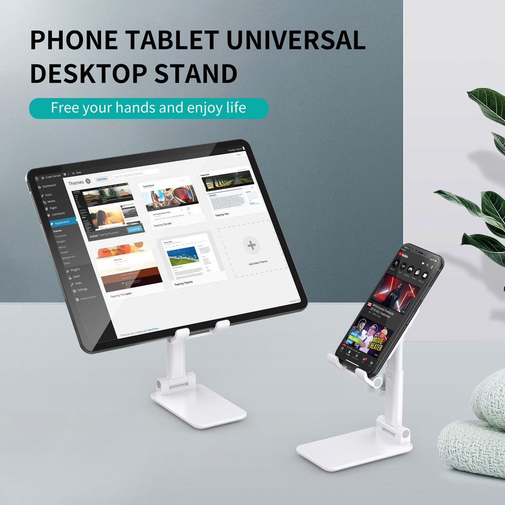 Choetech Smartphone & Tablet Foldable Stand, White