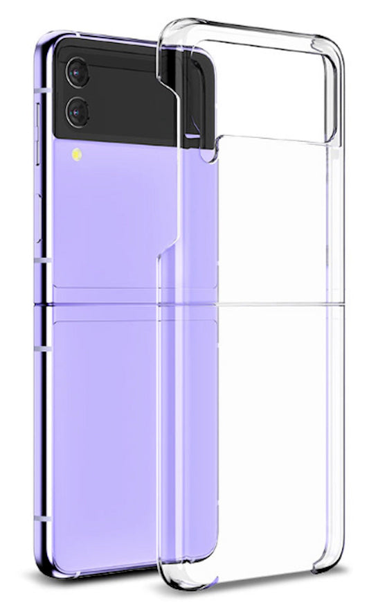 Mercury Goospery Clear Hard Case for Samsung Galaxy Z Flip6 (2024)/ Z Flip7 (2025) - Transparent