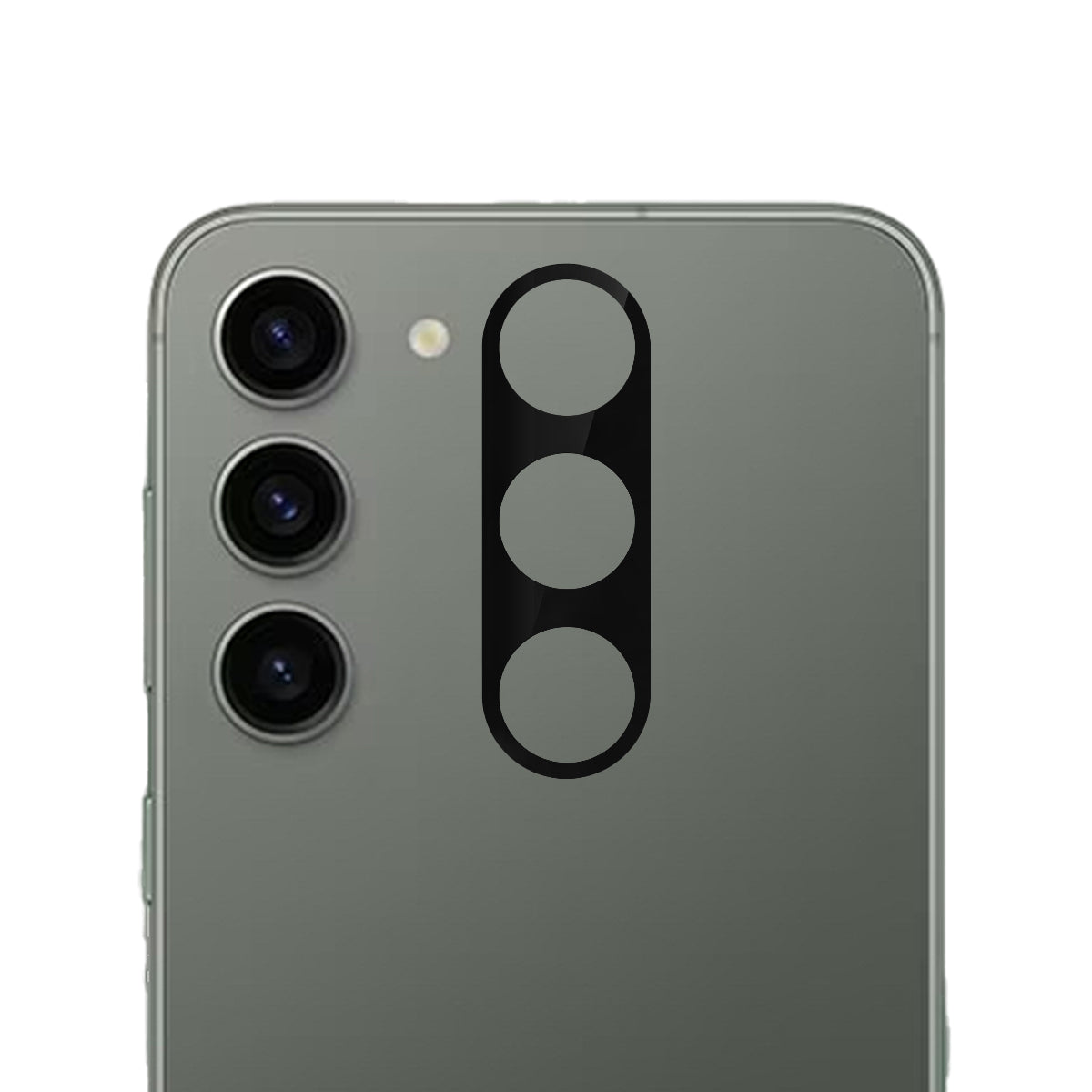 ANANK Camera Guard Reinforced Edge Lens Protector for Samsung Galaxy S23 Ultra / S23 / S23+, Black