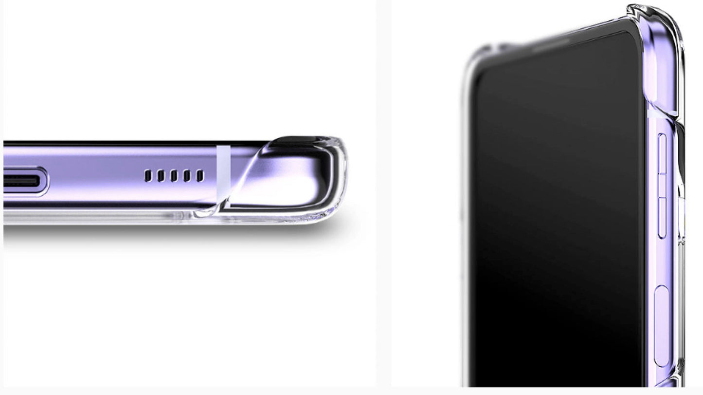 Mercury Goospery Clear Hard Case for Samsung Galaxy Z Flip6 (2024)/ Z Flip7 (2025) - Transparent