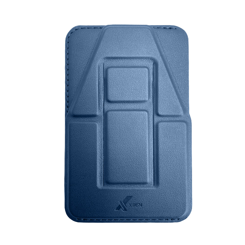 XiiEN X-Stick Phone Wallet Stand Multi-angle Watching Mode With Magsafe Magnetic, Brown