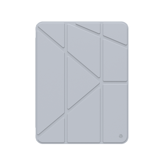 JTLEGEND Youth Q.C.A.C. Clear Magnetic Stand Case with Pencil Slot for iPad A16 Chip 11" (2025)/iPad 10th Generation 10.9" (2022)