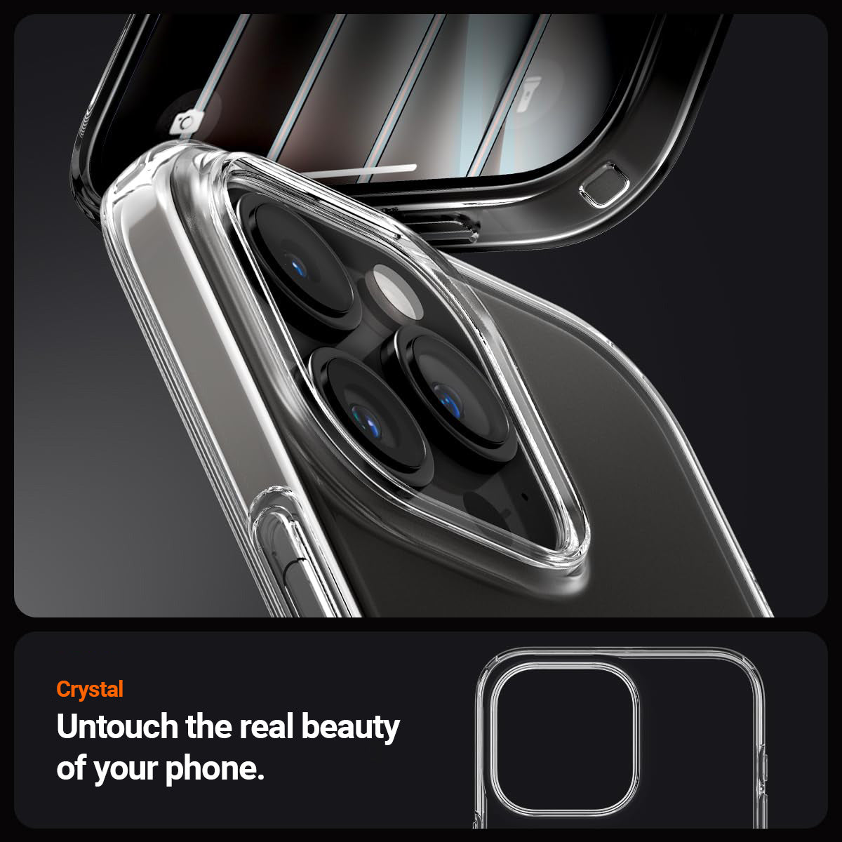 Cedle Crystal Case for iPhone 15 Series (2023)