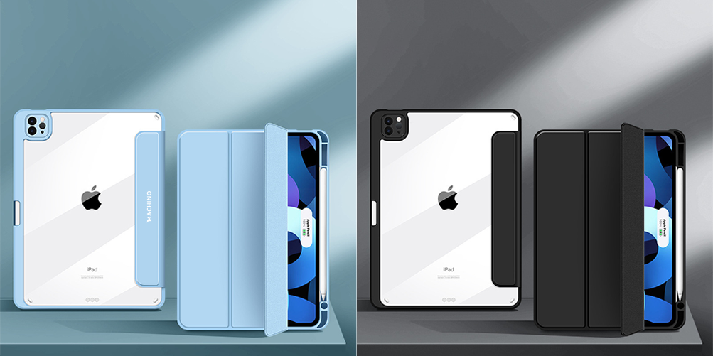 MACHINO Leather Case for iPad Pro 11" (2018-2022)/iPad Air 11" (2024/2025)/iPad Air 10.9" (2022/2020)/iPad Pro 12.9" (2018-2022)/iPad Air 13" (2024/2025)/iPad Pro 11" (2024)/iPad Pro 13" (2024) (MC-PA04)