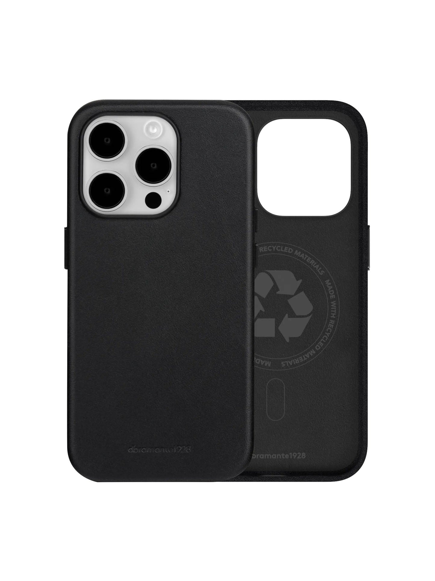 dbramante1928 Roskilde Full-grain Leather Case with MagSafe for Apple iPhone 17 Series (2025) - Black