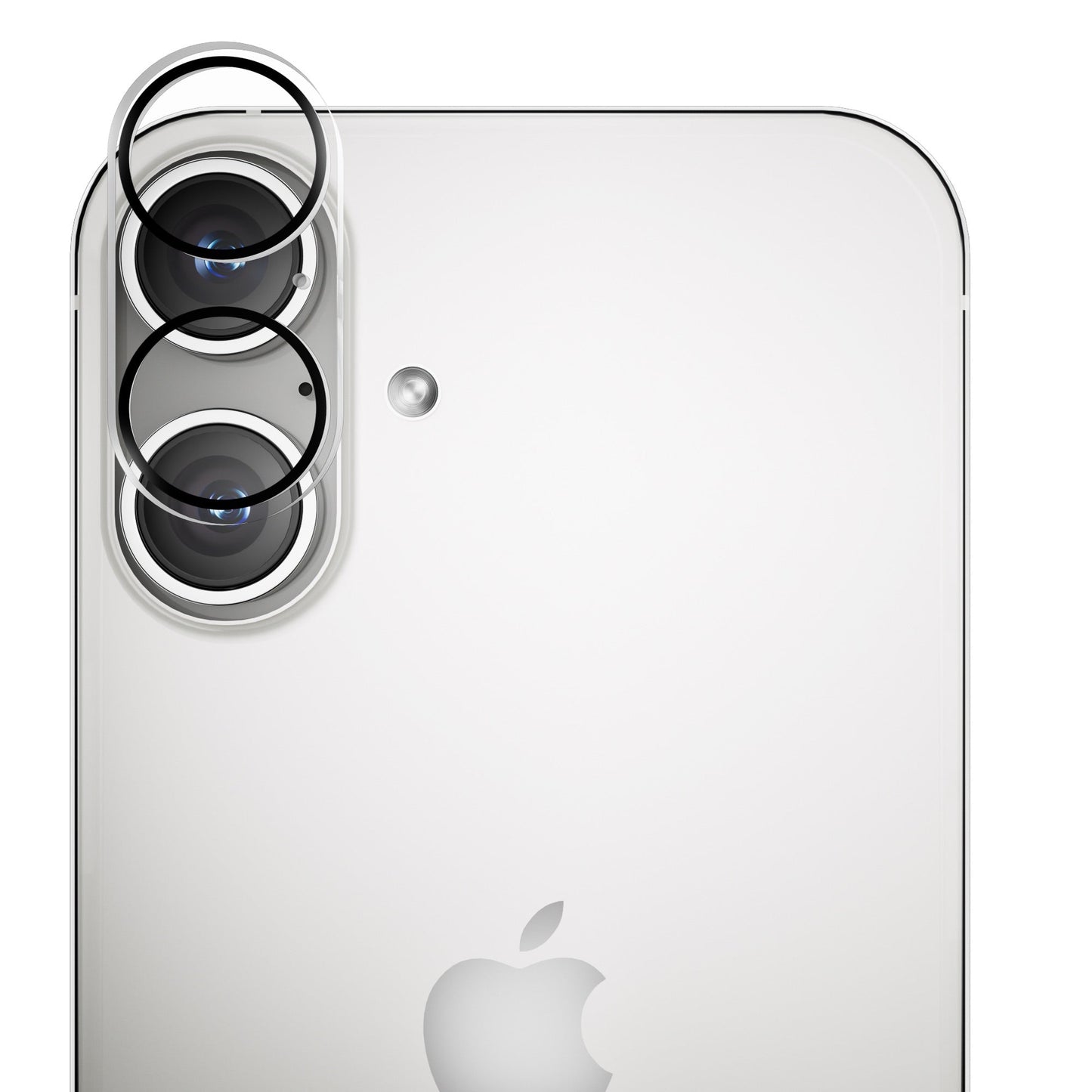ANANK HD Camera Protection with Rubber Ring (No Flash Spot) for Apple iPhone 17 Series (2025)