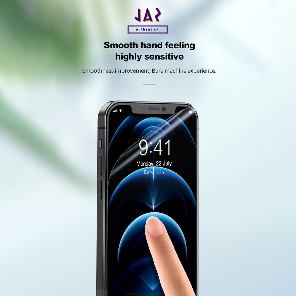 Devia Intelligent Privacy Protective Front Film For Smartphone, Clear
