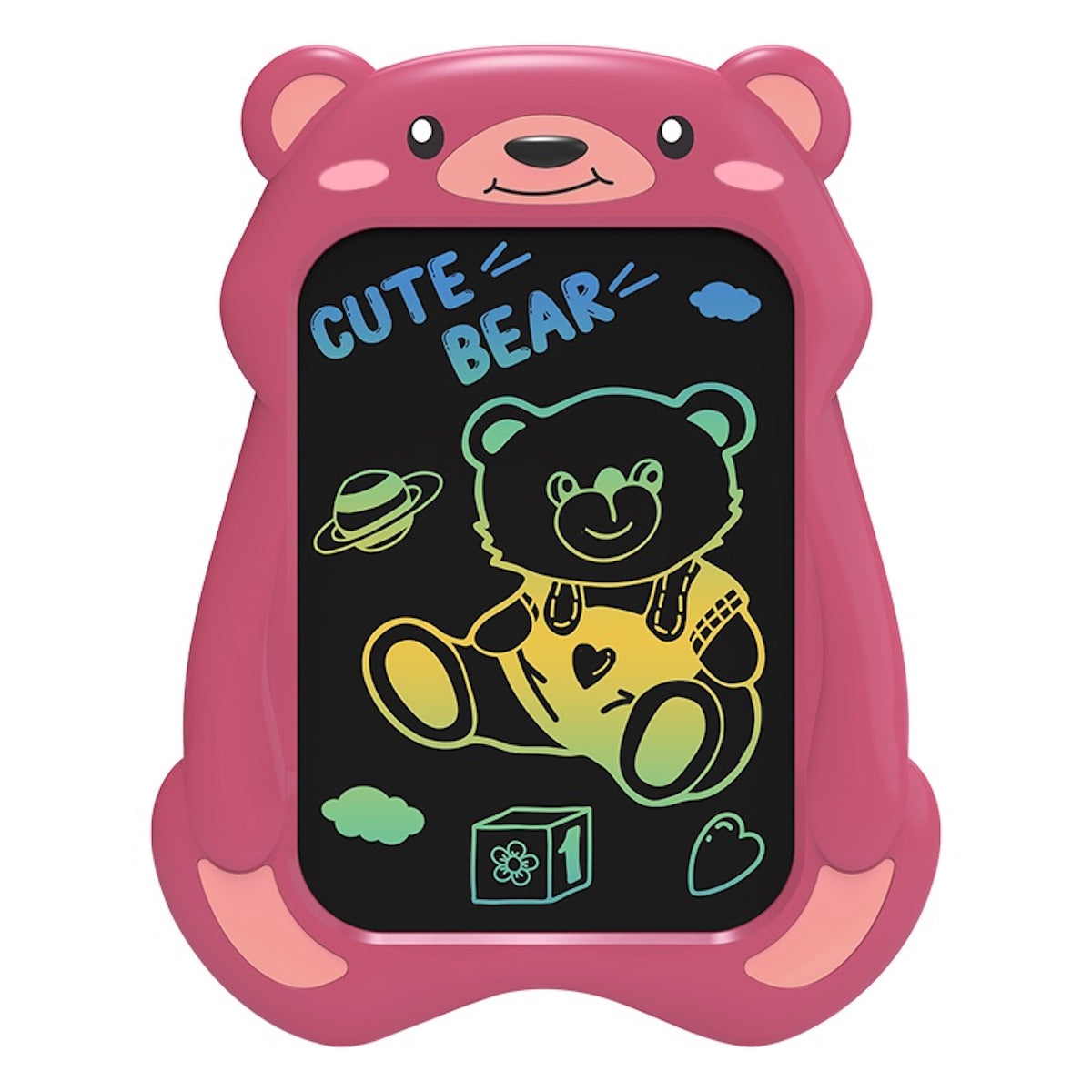 ANANK LCD Pad Arts & Drawing Tablet Gift For Kids Drawing Electronic Writing Board With Stylus Cartoon Bear