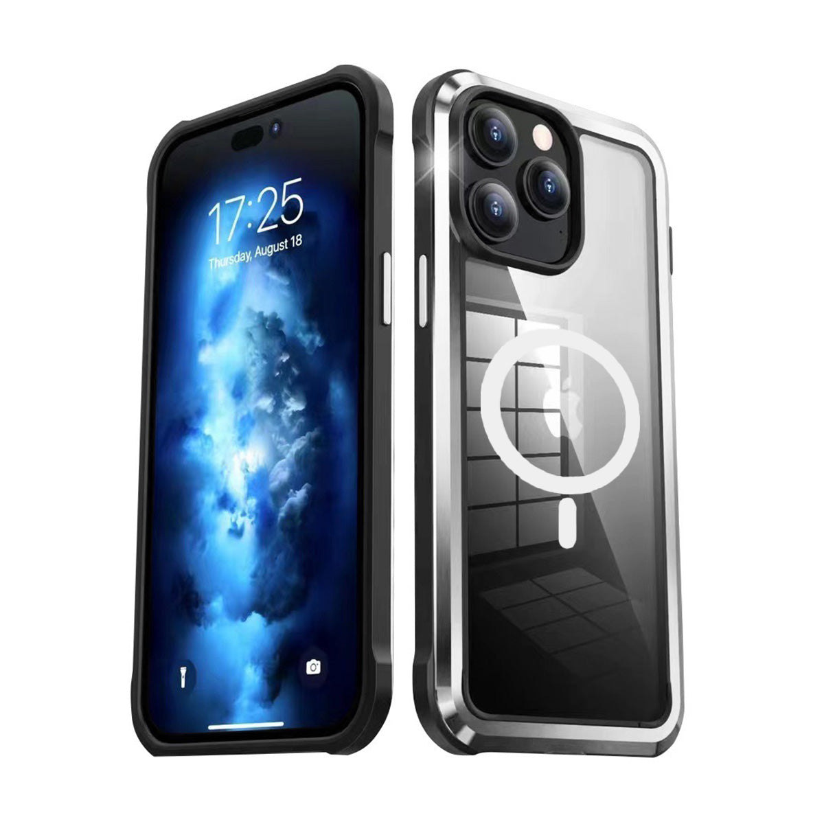 Cedle Xtrans X1 Metal Magnetic MagSafe Case for iPhone 15 Series (2023)