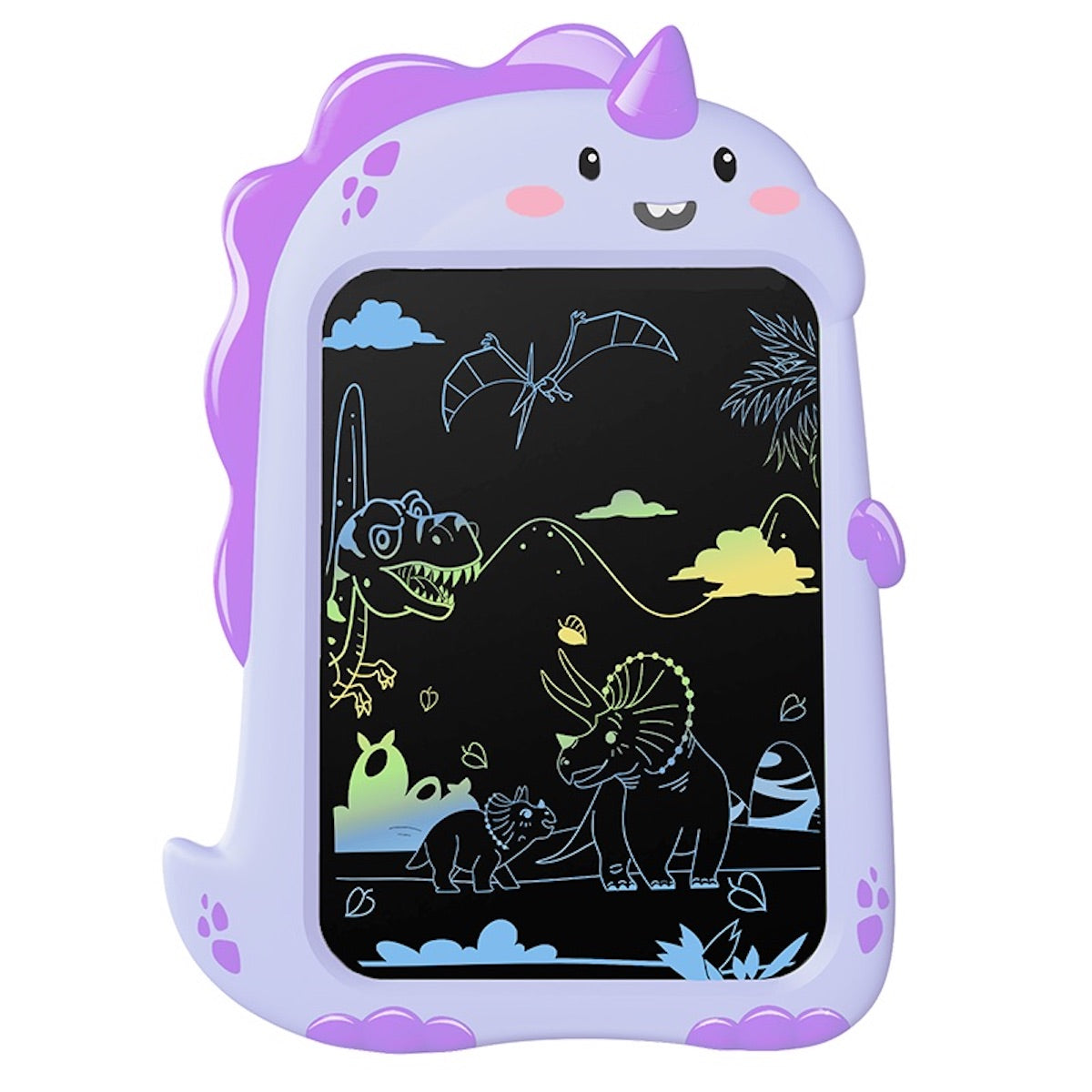 ANANK LCD Pad Arts & Drawing Tablet Gift For Kids Drawing Electronic Writing Board With Stylus Cartoon Dinosaur