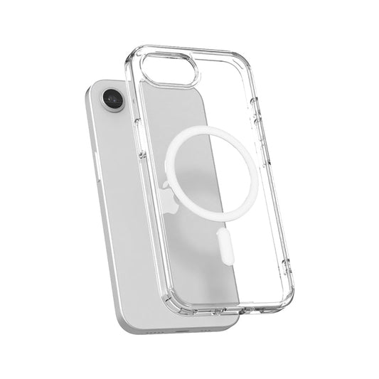 Power Support JTLEGEND Hybrid Cushion Mag Case with MagSafe for Apple iPhone 16e (2025) - Crystal