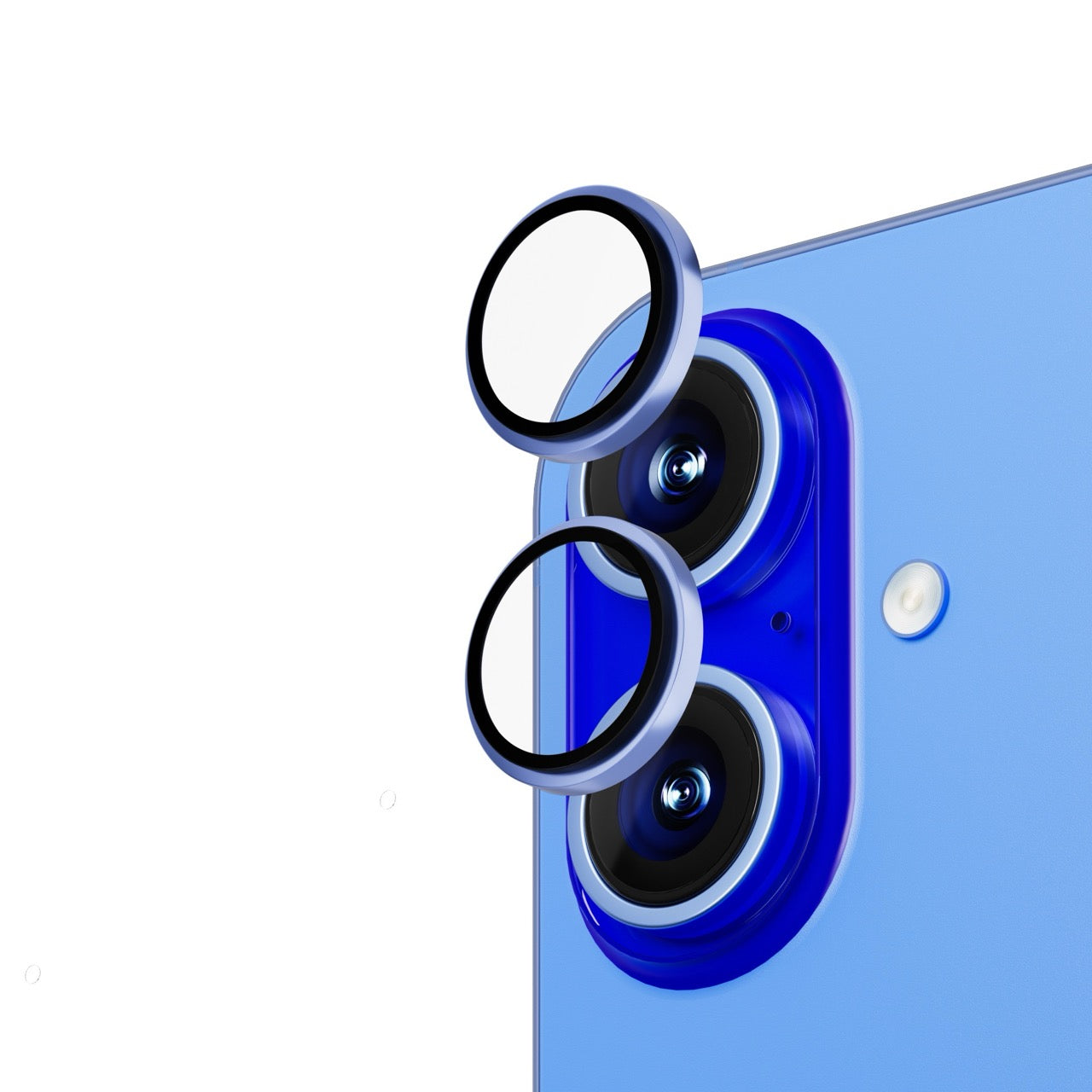 ANANK AR Circle Lens Guard with Anti-reflective Coating for Apple iPhone 16 6.1” and iPhone 16 Plus 6.7” (2024)