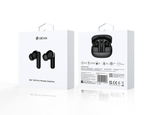 DEVIA ANC TWS Pro1 Wireless Earphone EM408