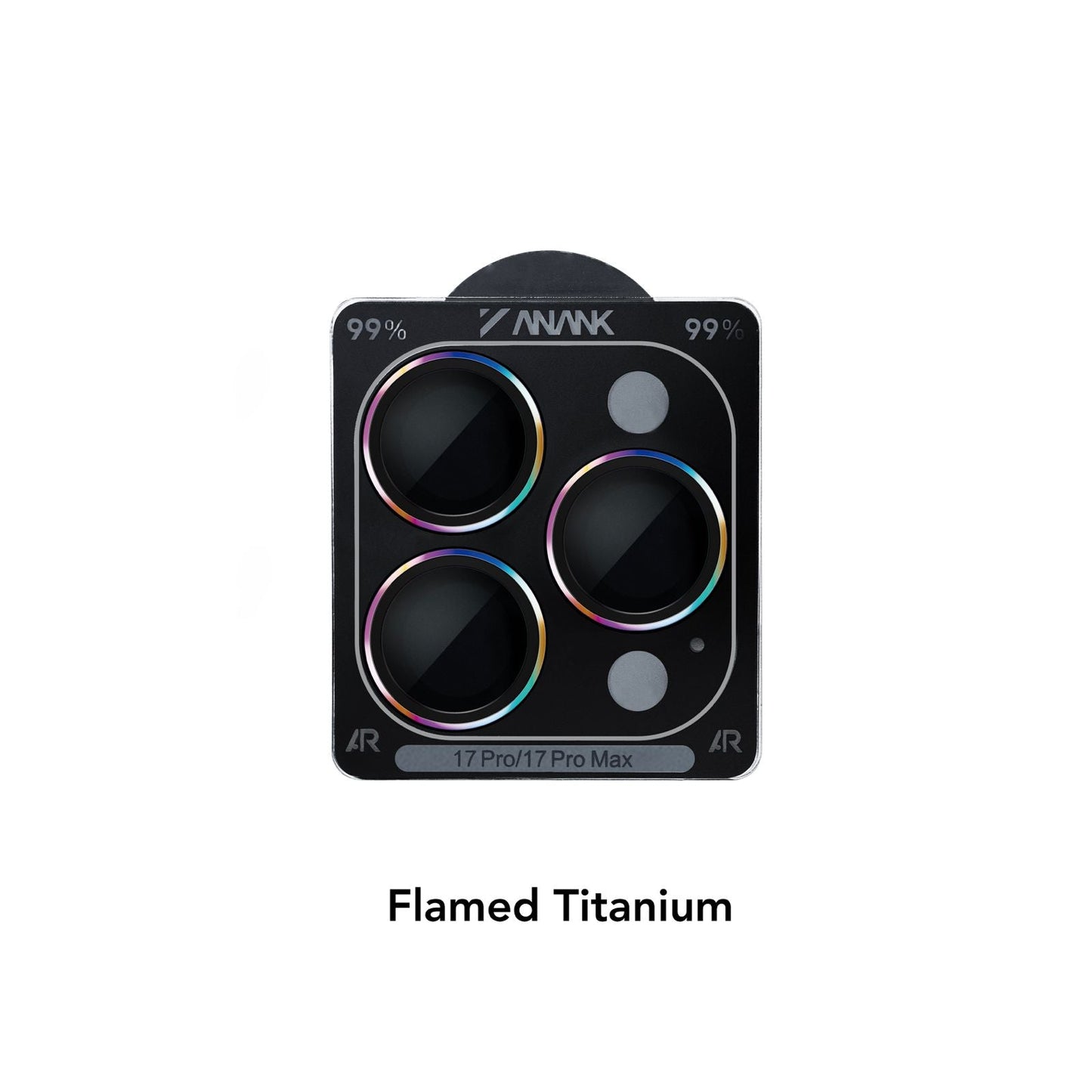 ANANK AR Circle Lens Guard with Anti-reflective Coating for Apple iPhone 17 Series (2025)