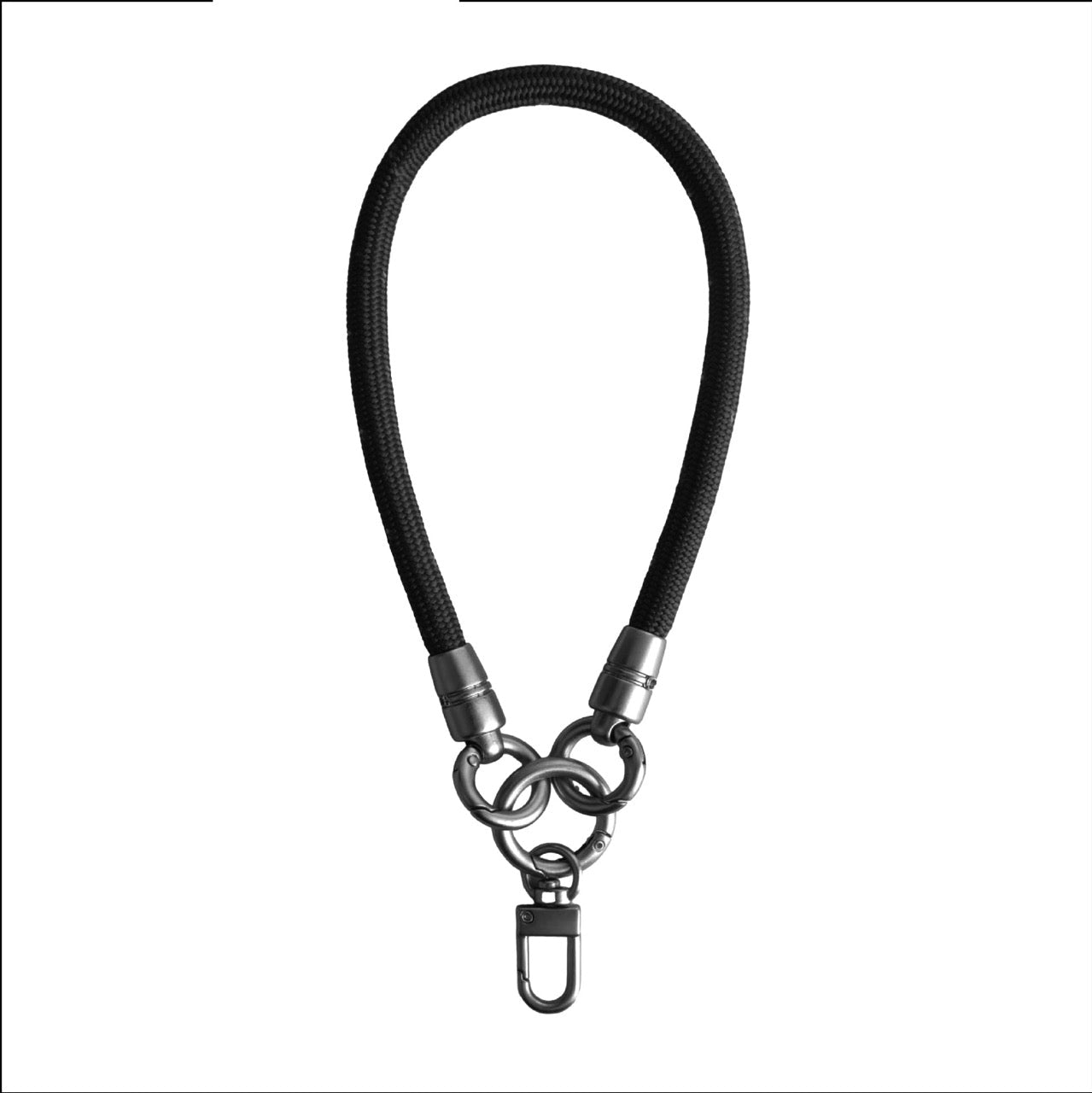 MACHINO Universal Hand Wrist Strap Braided Cord+Metal 22CMX8MM (MC-SH01)