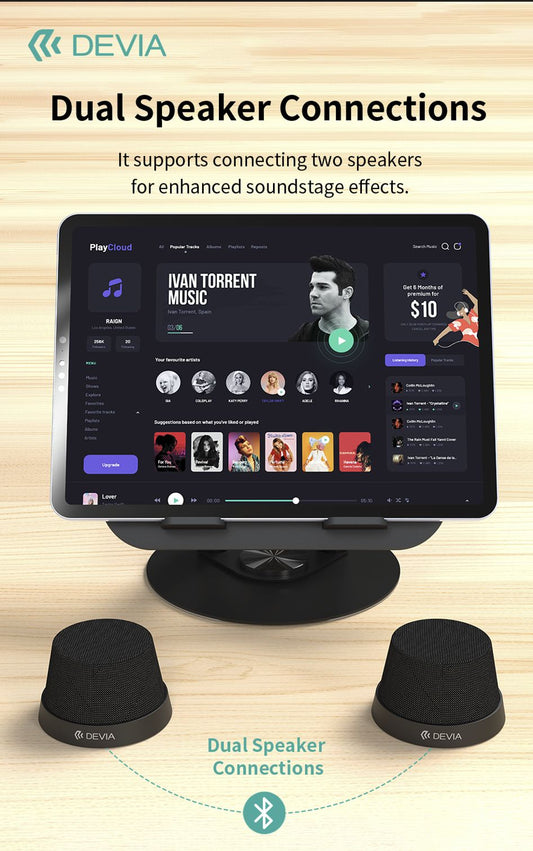 DEVIA Sound Lite3 Wireless Speaker - Black