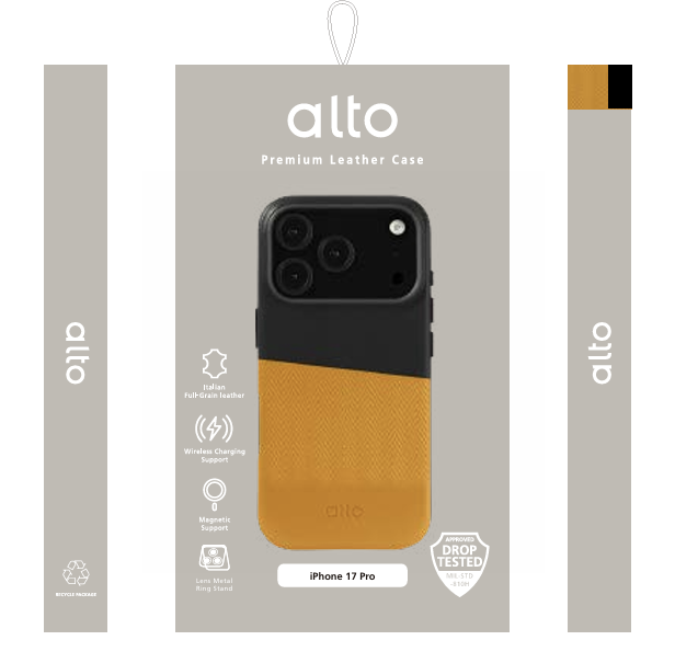 Alto Herring Magnetic Stand Case with MagSafe for iPhone 17 Series (2025)
