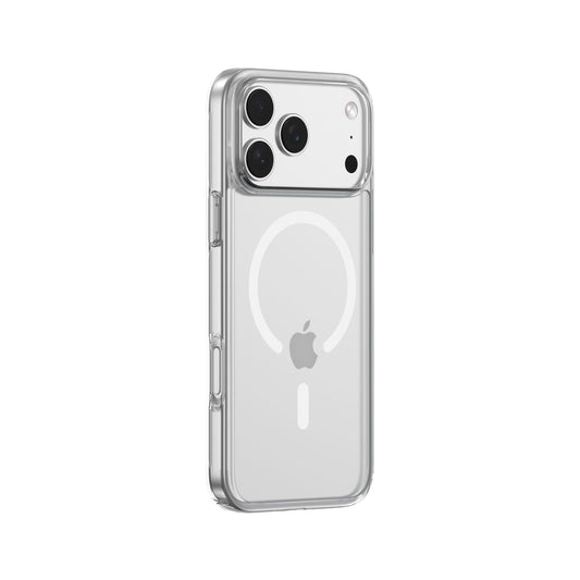 Comma Glass Series Magnetic Case with MagSafe for iPhone 17 Series (2025) - Clear (Jaz Authentic)