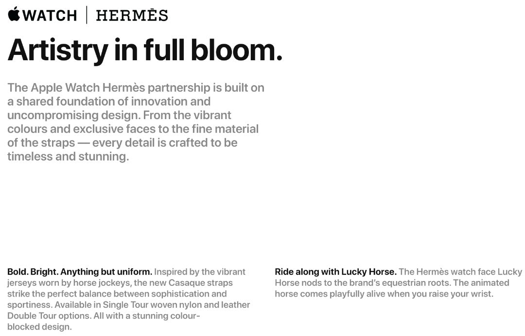 Apple Watch Series 4 Hermès 44MM Stainless Steel & Ceramic Case Sapphire Crystal GPS LTE WR-50M (Well Used)