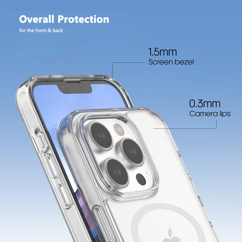 Cedle Magnetic Crystal Case with MagSafe for iPhone 15 Series (2023)