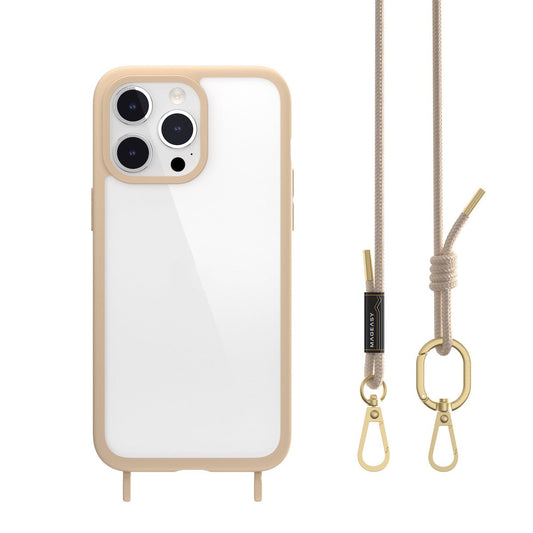 MAGEASY Roam + Strap PC+TPU Protective Case for iPhone 15 Series (2023)