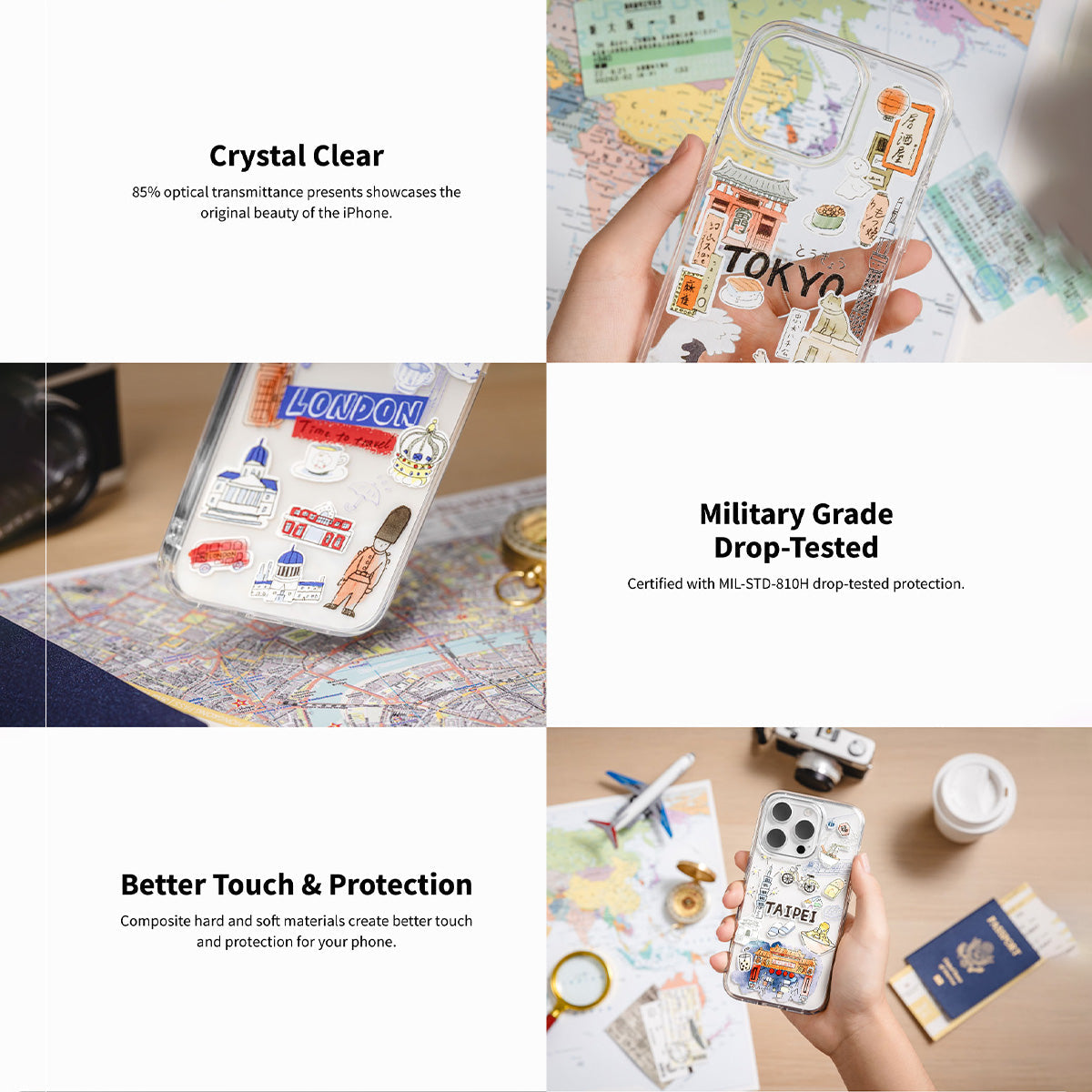 SwitchEasy City M PC+TPU Protective Case for iPhone 15 Series (2023)