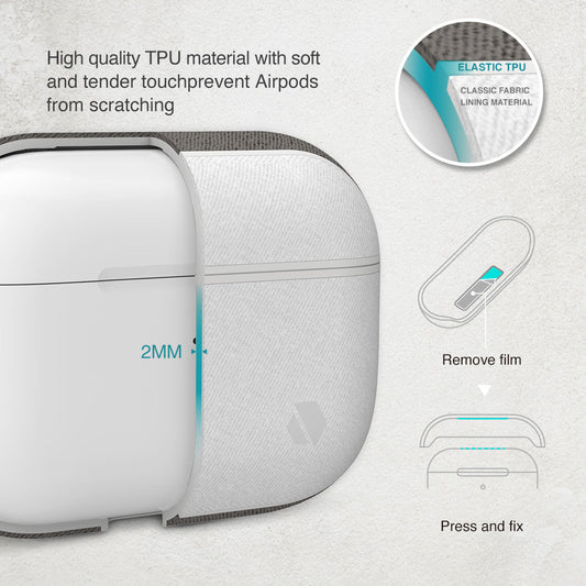 Power Support JTLEGEND Amos Case for AirPods Pro / AirPods Pro 2 (2019/2022/2024)