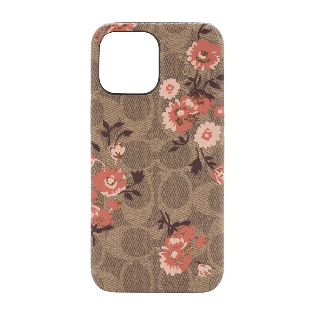 Coach Slim Wrap for iPhone 12/13 Pro Max 6.7" (2020/2021), Prairie Rose Signature C Khaki/Blush/Terr
