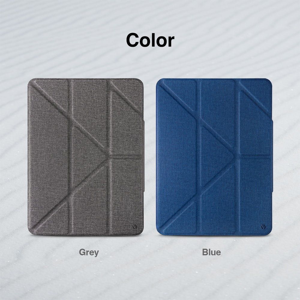 JTLEGEND AMOS QCAC Folio Case with Pencil Clip for iPad Air 10.9" (2022/2020)