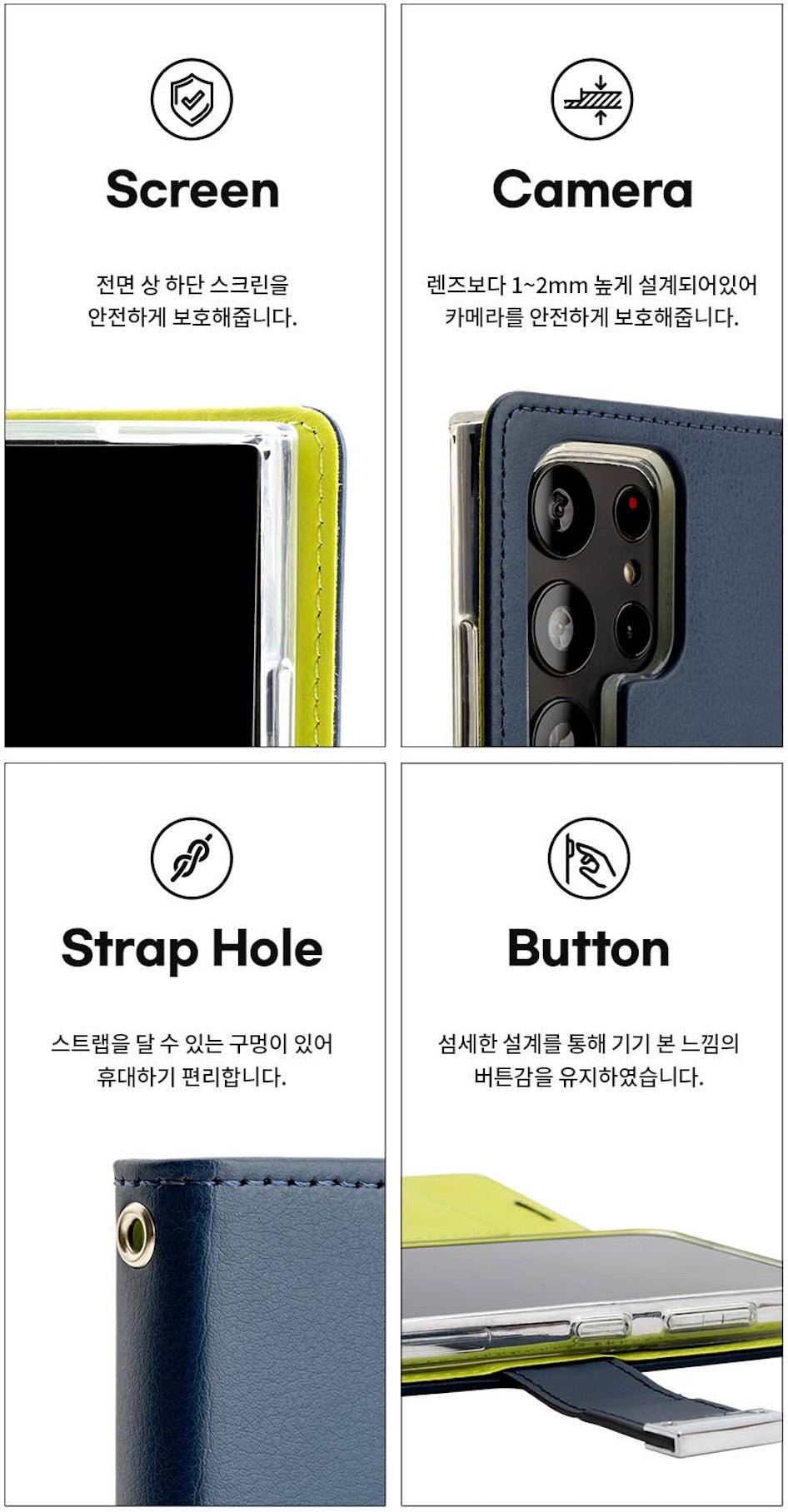 Mercury Goospery Rich Diary Practical Wallet Case for Samsung Galaxy S25 Series (2025) - Black