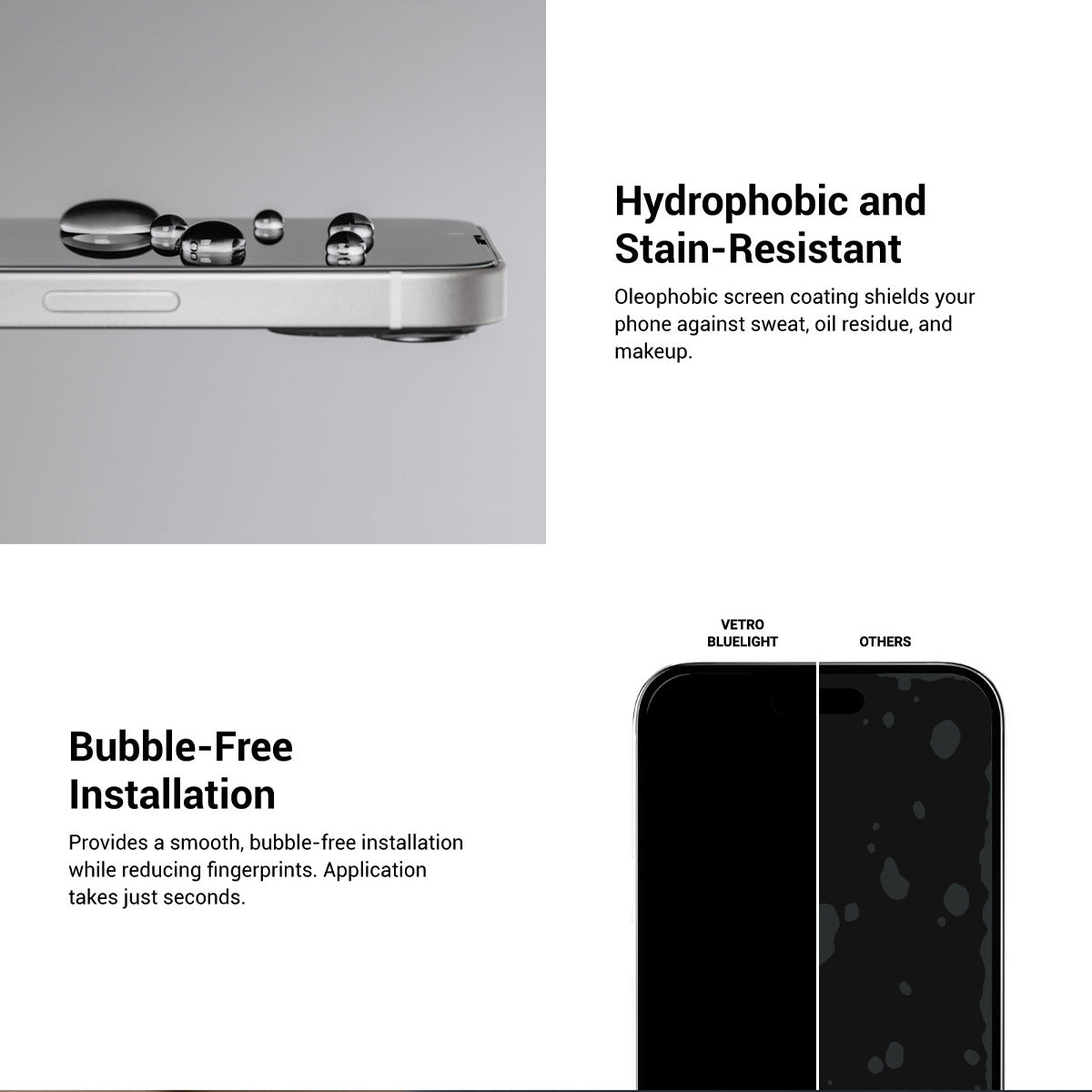 MAGEASY Vetro Bluelight Tempered Glass Screen Protector for iPhone 15 Series (2023)