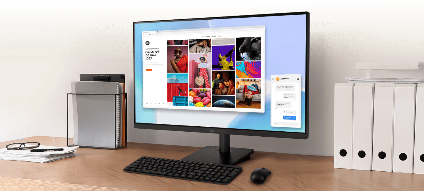 LG 27MS500B 27“ IPS Full HD monitor