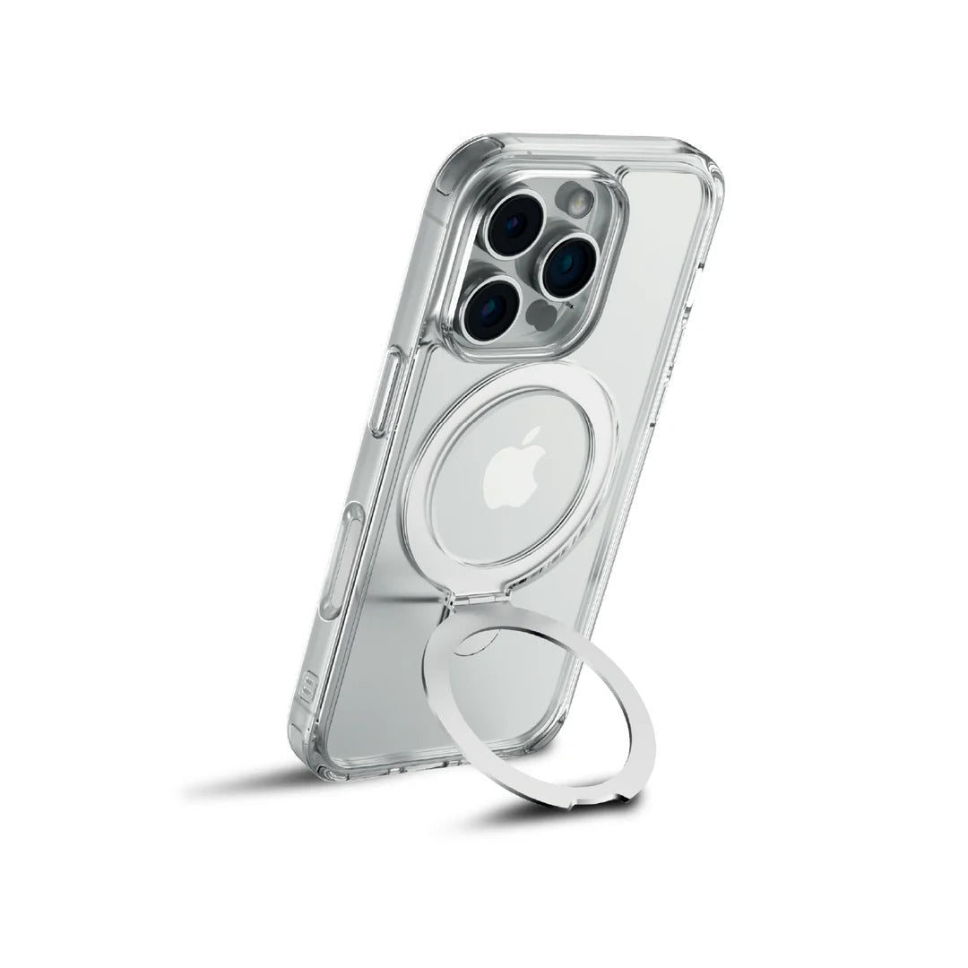 RAPTIC Air Stand Case with MagSafe for Apple iPhone 17 Series (2025) - Clear