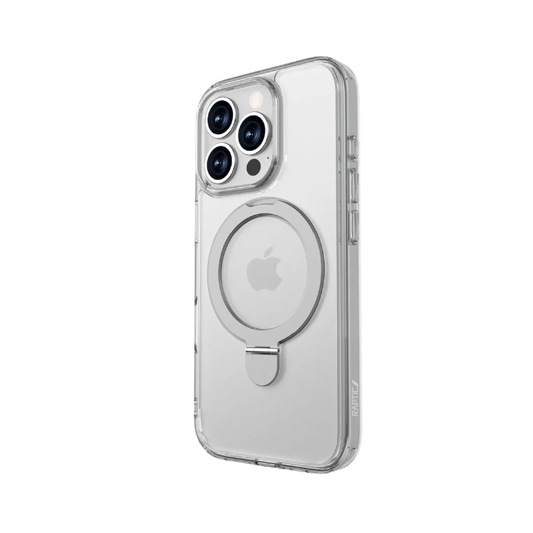 RAPTIC Air Stand Case with MagSafe for Apple iPhone 17 Series (2025) - Clear