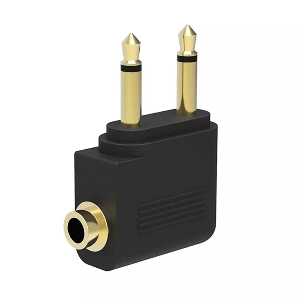 Moshi Premium Airplane Flight Adapters / Converters For Your Headphones / Earphones By Mobi Lock