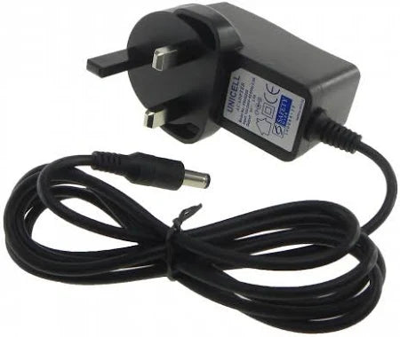 Komass Switching Power Supply AC/DC Power Adapter UK 3-Pin Plug 5V 2A (5.5x2.5)