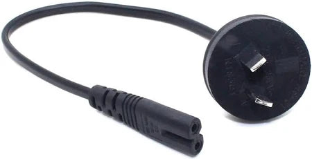 Komass 2 Pin 250V 2.5A Australian Plug Extention Power Cords to IEC C7 Figure 8 Power Cord Cable