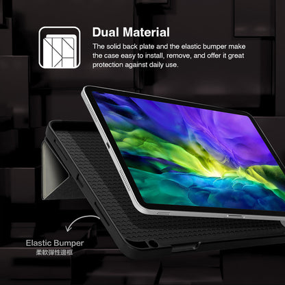 Power Support JTLEGEND AMOS QCAC Folio Case with Pencil Holder and Clip for iPad 10th Gen 10.9" (2022)