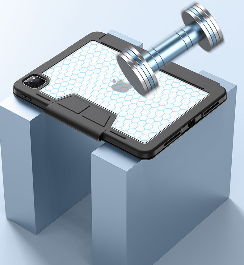 MACHINO Leather Case for Apple iPad Air 11" (2024/2025)/iPad Air 10.9" (2022/2020)/iPad Air 13" (2024/2025)/iPad Pro 12.9" (2018-2022)/iPad Pro 11" (2024)/iPad Pro 13" (2024) (MC-PA05)