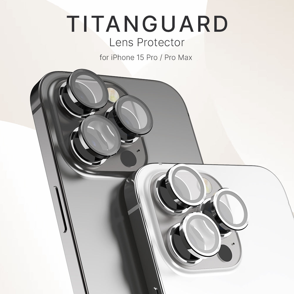 Power Support JTLEGEND Titanguard Glass Camera Lens Protector for iPhone 15 Series (2023)