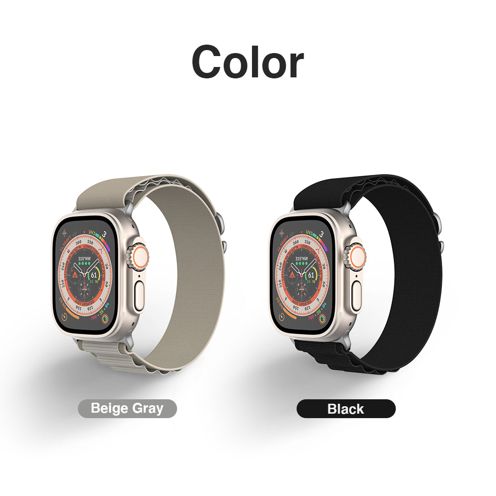 Power Support JTLEGEND Rangy Out-door Loop, Skin-Soothing Apple Watch Strap for Apple Watch 49mm/45mm/44mm/42mm