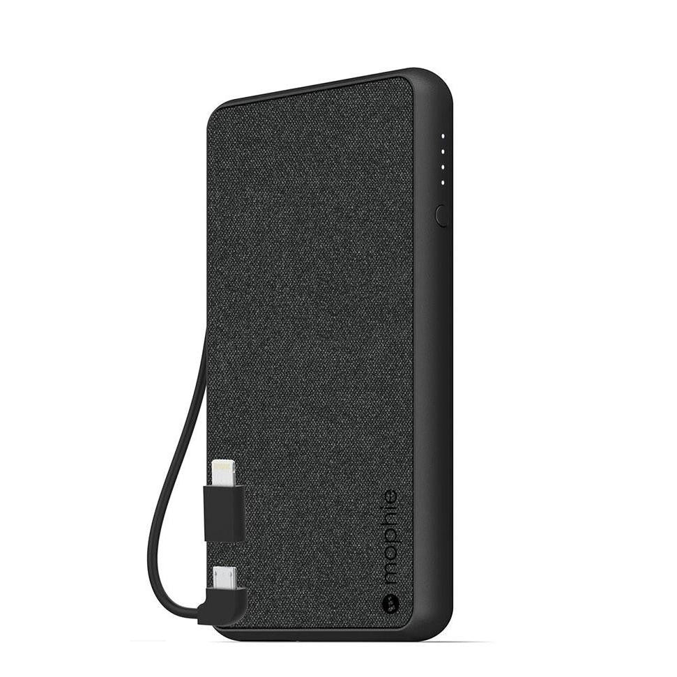 Mophie Powerstation Plus XL External Battery Switch-Tip-Cable (10,000mAh) (G4), Fabric Black