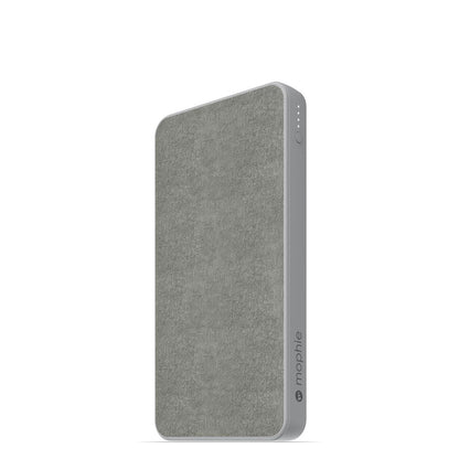 Mophie Powerstation Mini Portable Battery with USB-C & USB-A Port (5,000mAh), Gray