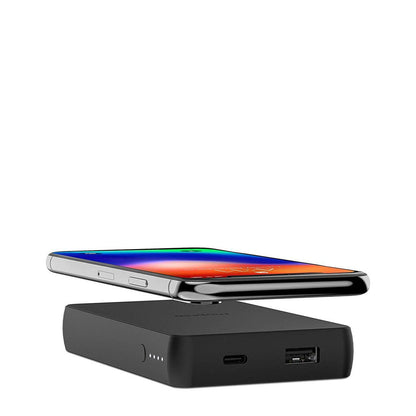 Mophie Charge Stream Powerstation Wireless Battery with Wireless and USB Charging (6,040 mAh), Black