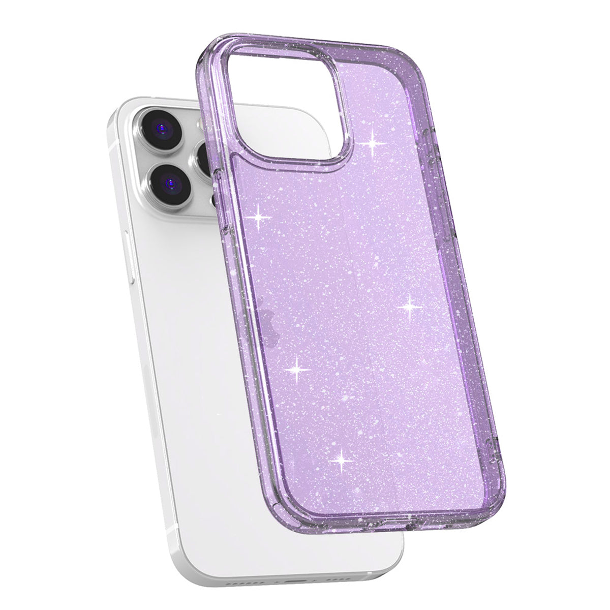 JTLEGEND Glitter Hybrid Cushion Case for iPhone 15 Series (2023)