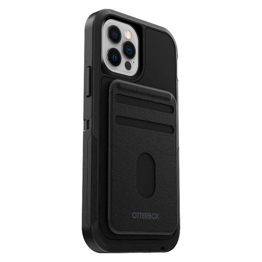 OtterBox Wallet for MagSafe Case, Shadow (Black/Pewter) (Bulk Pack)
