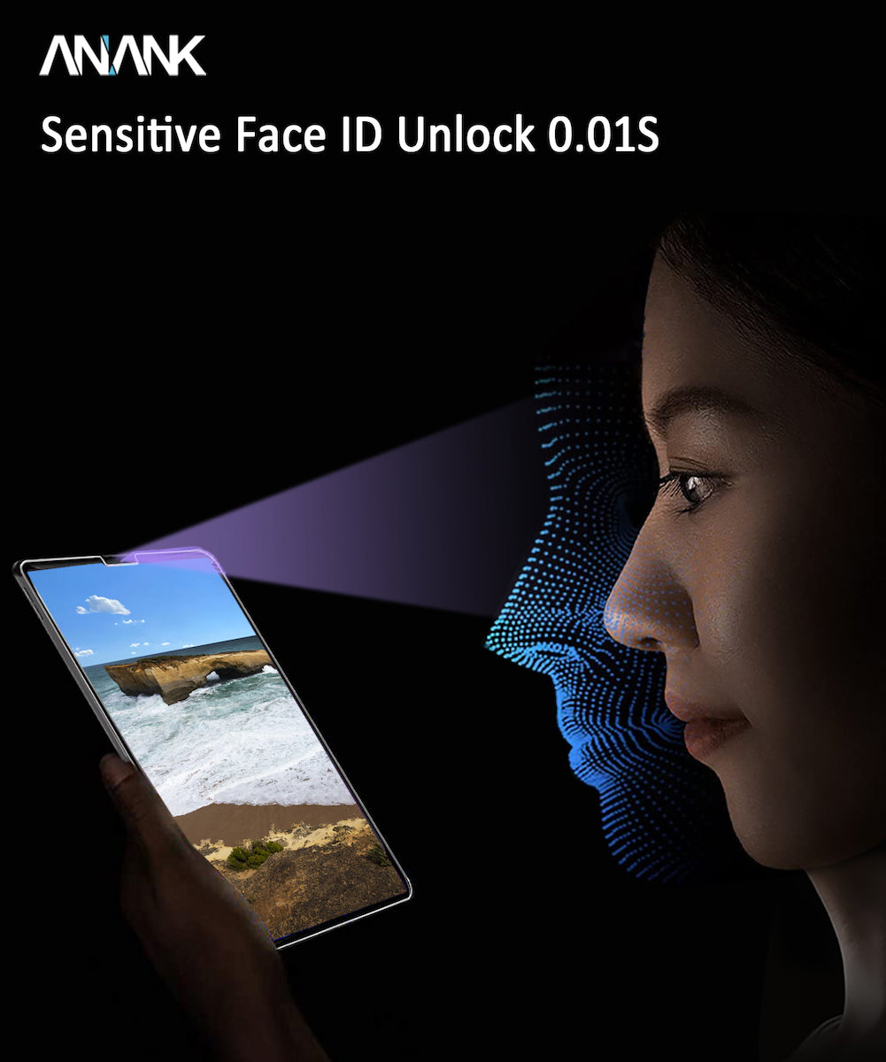 ANANK Curved Eyesafe Anti-blue Light Tempered Glass for iPad Air 13" (2024/2025)