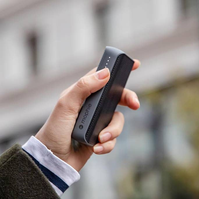 Mophie Powerstation PD External Battery with USB-C PD 18W Fast Charge (6,700 mAh), Black