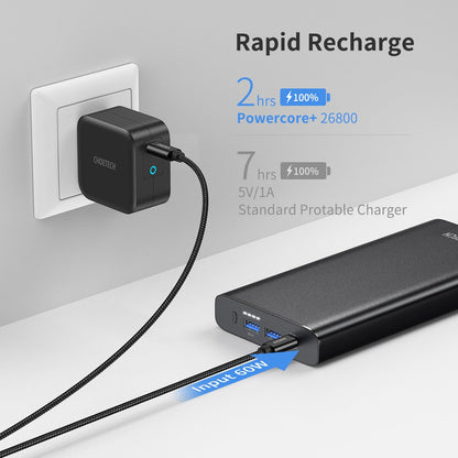 Jaz Authentic x Choetech USB-C PD Power Bank (26,800mAh / 100W PD), Black